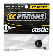CASTLE Pinion 22T - 48 pitch - 5mm hl