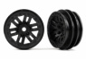 Traxxas Fälg 12-Eker Svart 1.0" (2) TRX-4M Traxxas Fälg 12-Eker Svart 1.0" (2) TRX-4M