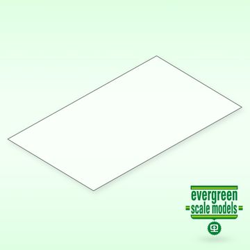 Klarplast 0.25x150x300 mm (2) i gruppen Fabrikat / E / Evergreen / Klarplast 15x30cm hos Rynosx4 Hobbyshop AB (159006)