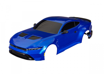 Traxxas Kaross Ford Mustang Clipless Komplett Bl i gruppen RADIOSTYRD BIL / Reservdelar / Traxxas Delar hos Rynosx4 Hobbyshop AB (4210511-BLUE)