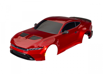 Traxxas Kaross Ford Mustang Clipless Komplett Rd i gruppen RADIOSTYRD BIL / Reservdelar / Traxxas Delar hos Rynosx4 Hobbyshop AB (4210511-RED)