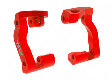 Traxxas Styrspindelhllare (Caster Block) Alu Rd (Par) Mini Maxx i gruppen RADIOSTYRD BIL / Reservdelar / Traxxas Delar hos Rynosx4 Hobbyshop AB (4210733-RED)