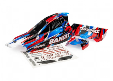 Traxxas Kaross Bandit Rd i gruppen RADIOSTYRD BIL / Tillbehr / Karosser & tillbehr hos Rynosx4 Hobbyshop AB (422430-RED)