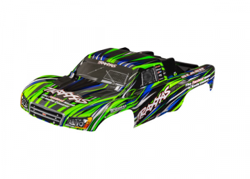 Traxxas Kaross Slash 4x4 Clipless Grn i gruppen RADIOSTYRD BIL / Tillbehr / Karosser & tillbehr hos Rynosx4 Hobbyshop AB (426941-GRN)