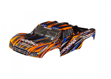 Traxxas Kaross Slash 4x4 Clipless Orange i gruppen Fabrikat / T / Traxxas / Karosser & Tillbehr hos Rynosx4 Hobbyshop AB (426941-ORNG)