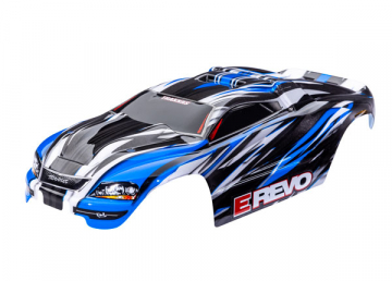 Traxxas Kaross 1/16 E-Revo Bl i gruppen RADIOSTYRD BIL / Tillbehr / Karosser & tillbehr hos Rynosx4 Hobbyshop AB (427115-BLUE)