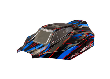 Traxxas Kaross Jato 4x4 Blå i gruppen RADIOSTYRD BIL / Tillbehör / Karosser & tillbehör hos Rynosx4 Hobbyshop AB (429060-BLUE)