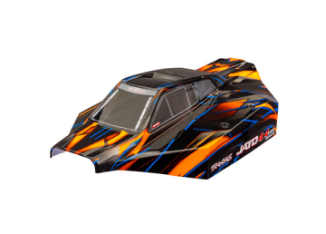 Traxxas Kaross Jato 4x4 Orange i gruppen RADIOSTYRD BIL / Tillbehör / Karosser & tillbehör hos Rynosx4 Hobbyshop AB (429060-ORNG)