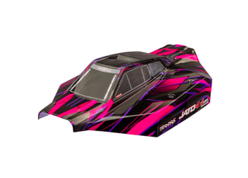 Traxxas Kaross Jato 4x4 Rosa i gruppen RADIOSTYRD BIL / Tillbehör / Karosser & tillbehör hos Rynosx4 Hobbyshop AB (429060-PINK)