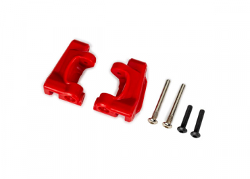 Traxxas Casterblock EHD Rd (Par) (fr Uppgraderingskit #9180/9181) 2WD (ej Bandit) i gruppen RADIOSTYRD BIL / Reservdelar / Traxxas Delar hos Rynosx4 Hobbyshop AB (429136-RED)