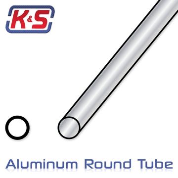 Aluminiumrr 5x300mm (0.45) (3) i gruppen Fabrikat / K / K&S / Aluminium Rr hos Rynosx4 Hobbyshop AB (549804)