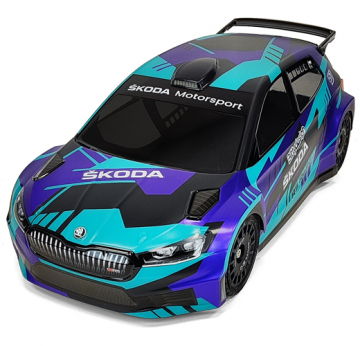 Bittydesign SKODA Fabia RS Rally2 Kaross 1/10 Rally 190mm Hard 1,2mm (Omlad) i gruppen RADIOSTYRD BIL / Tillbehr / Karosser & tillbehr hos Rynosx4 Hobbyshop AB (BDRX-190FRS2H)