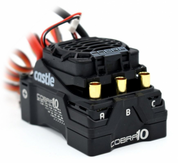 Castle Cobra 10 6S ESC Vattentt 1/10 Bil i gruppen RADIOSTYRD BIL / Tillbehr / Fartreglage / Reglage (bil) hos Rynosx4 Hobbyshop AB (CC010-0174-00)