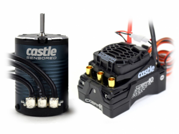 Castle Combo Cobra 10 ESC & 1406-1900kV Sensored Motor 3-4S i gruppen Elektronik / Elmotorer / Kompletta motorsystem hos Rynosx4 Hobbyshop AB (CC010-0174-05)