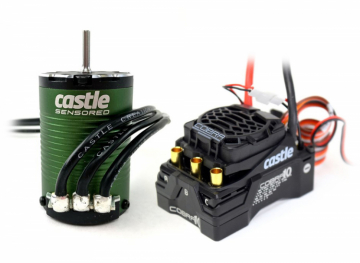 Castle Combo Cobra 10 ESC & 1410-3800kV Sensored Motor 2-3S i gruppen RADIOSTYRD BIL / Tillbehr / Fartreglage / Reglage (bil) hos Rynosx4 Hobbyshop AB (CC010-0174-09)