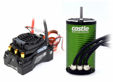 Castle Combo Cobra 10 ESC & 1412-3200kV Sensored Motor 2-4S i gruppen Elektronik / Elmotorer / Kompletta motorsystem hos Rynosx4 Hobbyshop AB (CC010-0174-13)