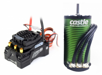 Castle Combo Cobra 10 ESC & 1415-2400kV 5mm Sensored Motor 2-4S i gruppen Elektronik / Elmotorer / Kompletta motorsystem hos Rynosx4 Hobbyshop AB (CC010-0174-16)