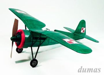 PZL P11C 762mm Träbyggsats# i gruppen Fabrikat / D / Dumas / Flygmodeller hos Rynosx4 Hobbyshop AB (DU0310)