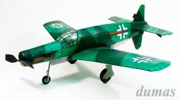 Dornier DO 335 Arrow 762mm Trbyggsats# i gruppen Fabrikat / D / Dumas / Flygmodeller hos Rynosx4 Hobbyshop AB (DU0312)