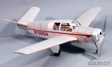 Bonanza Model 35 762mm Trbyggsats# i gruppen Fabrikat / D / Dumas / Flygmodeller hos Rynosx4 Hobbyshop AB (DU0318)