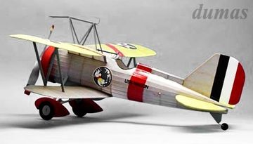 Curtiss F9C-2 Sparrowhawk 762mm Trbyggsats# i gruppen Fabrikat / D / Dumas / Flygmodeller hos Rynosx4 Hobbyshop AB (DU0319)