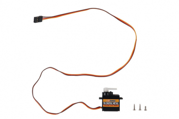 Servo 9g Digital positive metall 460mm kabel i gruppen RADIOSTYRDA FLYG / Radioutrustning / Servo hos Rynosx4 Hobbyshop AB (FMSSER015)