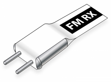 RX FM 40.745 Mottagarkristall i gruppen Fabrikat / F / Futaba / Kristaller FM hos Rynosx4 Hobbyshop AB (FP10456A)