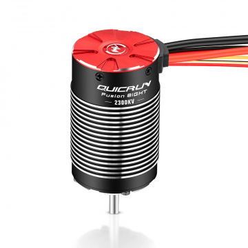 Hobbywing QuicRun Fusion 8IGHT 2300kV med Integrerad ESC 80A i gruppen Elektronik / Elmotorer / Kompletta motorsystem hos Rynosx4 Hobbyshop AB (HW30120404)