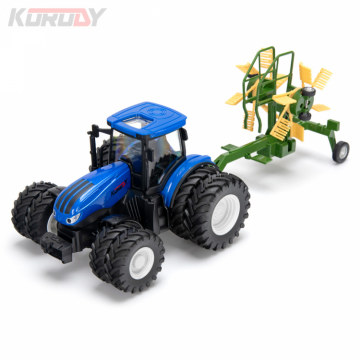 Korody Traktor med dubbelmontage och rotorhvndare RC RTR 1:24 i gruppen RADIOSTYRD TRAKTOR / RC-TRAKTORER hos Rynosx4 Hobbyshop AB (KO6637HB)