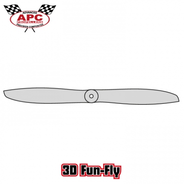 Propeller 15x4 3-D Fun Fly i gruppen RADIOSTYRDA FLYG / Tillbehr / Propeller & spinner / Propeller hos Rynosx4 Hobbyshop AB (LP15040W)