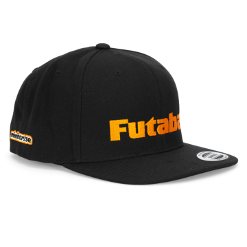 Futaba Keps Premium Snapback Svart/Orange i gruppen Fabrikat / F / Futaba / Reklammaterial hos Rynosx4 Hobbyshop AB (MM2000)