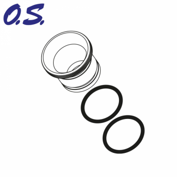 O.S. Frgasarinsats 6.5mm (Gr) med O-Ring i gruppen Fabrikat / O / O.S.Engines / Reservdelar Bil/Bt hos Rynosx4 Hobbyshop AB (OS71533065)