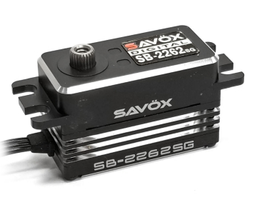 SAVÖX SB-2262SG Servo 25Kg 0.08s HV Alu Brushless Ståldrev Lågt i gruppen RADIOSTYRD BIL / Radioutrustning / Servon hos Rynosx4 Hobbyshop AB (SAV-SB2262SG)