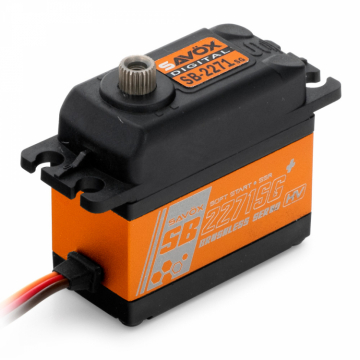 Savx SB-2271SG Plus Servo 20Kg 0,065s HV Alu Brushless Stldrev i gruppen Elektronik / Servon & tillbehr / Servon hos Rynosx4 Hobbyshop AB (SAV-SB2271SGPLUS)