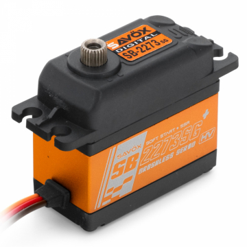 Savx SB-2273SG Plus Servo 30Kg 0.105s HV Alu Brushless Stldrev i gruppen RADIOSTYRD BIL / Radioutrustning / Servon hos Rynosx4 Hobbyshop AB (SAV-SB2273SGPLUS)