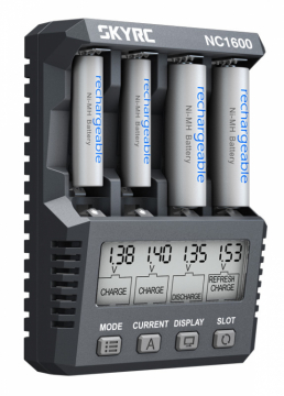 SkyRC NC1600 Laddare NiMH AA/AAA i gruppen Elektronik / Batterier & laddare / Laddare / 230V Laddare hos Rynosx4 Hobbyshop AB (SK100191)