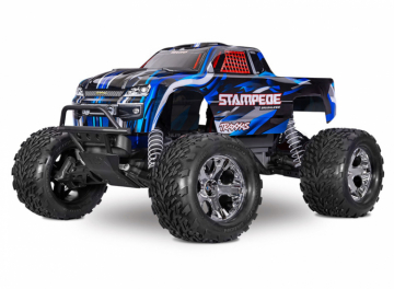 Traxxas Stampede 2WD 1/10 RTR HD BL-2s Bl i gruppen RADIOSTYRD BIL / RC-BILAR / Radiostyrda bilar (el) hos Rynosx4 Hobbyshop AB (TRX36354-4-BLUE)