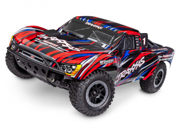 Traxxas Slash 2WD 1/10 RTR EHD Rd BL-2S i gruppen RADIOSTYRD BIL / RC-BILAR / Radiostyrda bilar (el) hos Rynosx4 Hobbyshop AB (TRX58334-4-RED)