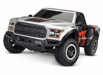 Traxxas Ford F-150 Raptor 2WD BL-2s 1/10 RTR TQ FOX i gruppen RADIOSTYRD BIL / RC-BILAR / Radiostyrda bilar (el) hos Rynosx4 Hobbyshop AB (TRX58394-4-FOX)