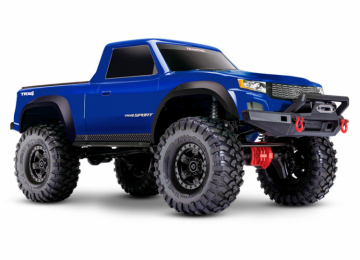 Traxxas TRX-4 Sport Scale Crawler Truck Bl Clipless 1/10 RTR i gruppen RADIOSTYRD BIL / RC-BILAR / Radiostyrda bilar (el) hos Rynosx4 Hobbyshop AB (TRX82224-4-BLUE)