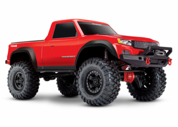 Traxxas TRX-4 Sport Scale Crawler Truck Rd Clipless 1/10 RTR i gruppen RADIOSTYRD BIL / RC-BILAR / Radiostyrda bilar (el) hos Rynosx4 Hobbyshop AB (TRX82224-4-RED)