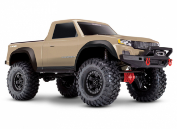 Traxxas TRX-4 Sport Scale Crawler Truck Tan Clipless 1/10 RTR i gruppen RADIOSTYRD BIL / RC-BILAR / Radiostyrda bilar (el) hos Rynosx4 Hobbyshop AB (TRX82224-4-TAN)