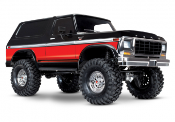 Traxxas TRX-4 Ford Bronco Ranger XLT Crawler RTR Clipless Rd i gruppen RADIOSTYRD BIL / RC-BILAR / Radiostyrda bilar (el) hos Rynosx4 Hobbyshop AB (TRX82246-4-RED)