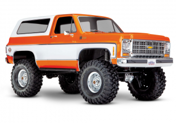 Traxxas TRX-4 Chevy Blazer 1/10 Clipless - Orange i gruppen RADIOSTYRD BIL / RC-BILAR / Radiostyrda bilar (el) hos Rynosx4 Hobbyshop AB (TRX82276-4-ORNG)