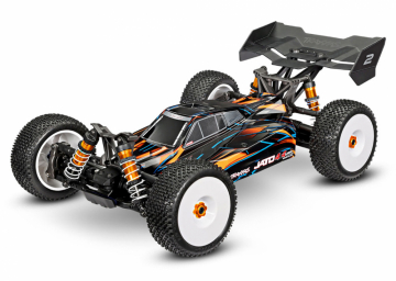 Traxxas Jato 4x4 1/8 Buggy VXL-4s EHD RTR Orange i gruppen RADIOSTYRD BIL / RC-BILAR / Radiostyrda bilar (el) hos Rynosx4 Hobbyshop AB (TRX90386-4-ORNG)