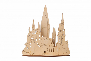 Ugears Coloring Hogwarts Castle (fr barn) i gruppen Bygg & Verktyg / Byggsatser tr / Mekaniska Byggsatser / Mekaniska Byggsatser frn Ugears hos Rynosx4 Hobbyshop AB (UG70241)