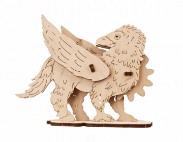 Ugears Coloring Buckbeak Hippogriff (fr barn) i gruppen Bygg & Verktyg / Byggsatser tr / Mekaniska Byggsatser / Mekaniska Byggsatser frn Ugears hos Rynosx4 Hobbyshop AB (UG70242)