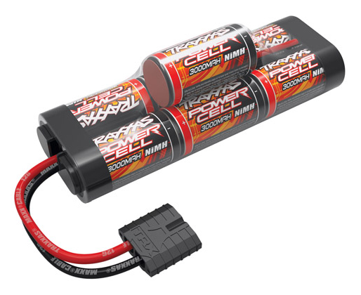 Traxxas NiMH Batteri 8,4V 3000mAh Hump ID-kontakt