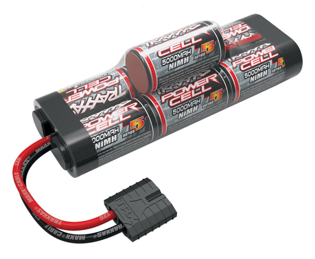 Traxxas NiMH Batteri 8,4V 5000mAh Series 5 Hump iD-kontakt