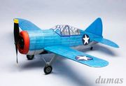 Brewster F2A-3 Buffalo 762mm Trbyggsats#